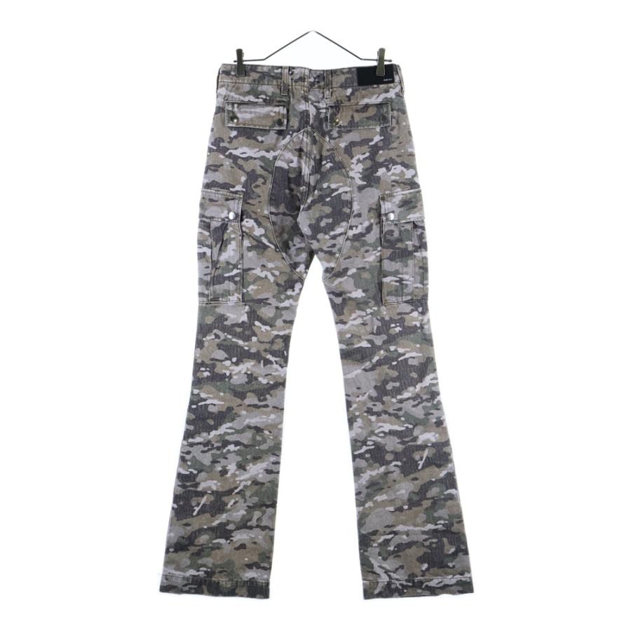 AMIRI（アミリ） M65 CARGO KICK FLARE カモフラ ロゴプレート付き