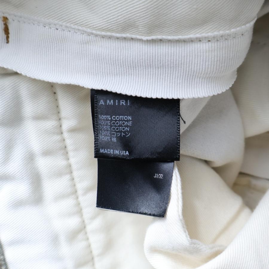 AMIRI M65 CAMO CARGO KICK FLARE アミリ　タグ付き AMIRI（アミリ） M65 CARGO KICK FLARE カモフラ ロゴプレート付き