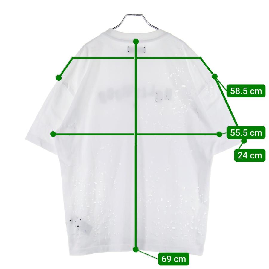 AMIRI（アミリ） ショットガン加工 ハリウッド MAロゴ 半袖Tシャツ
