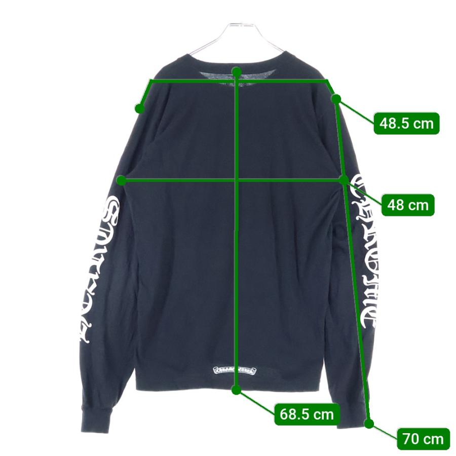 CHROME HEARTS（クロムハーツ） CH LS 1 ネックロゴプリント長袖