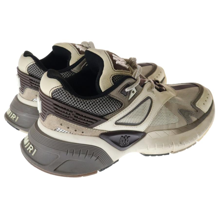 AMIRI（アミリ） MA RUNNER ローカットスニーカー ホワイト/ブラウン