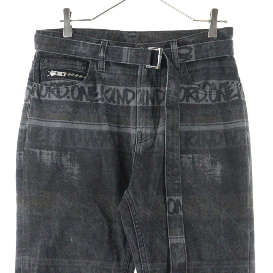 sacai（サカイ） 23SS ×Eric Haze Denim Pants エリックヘイズ 総柄