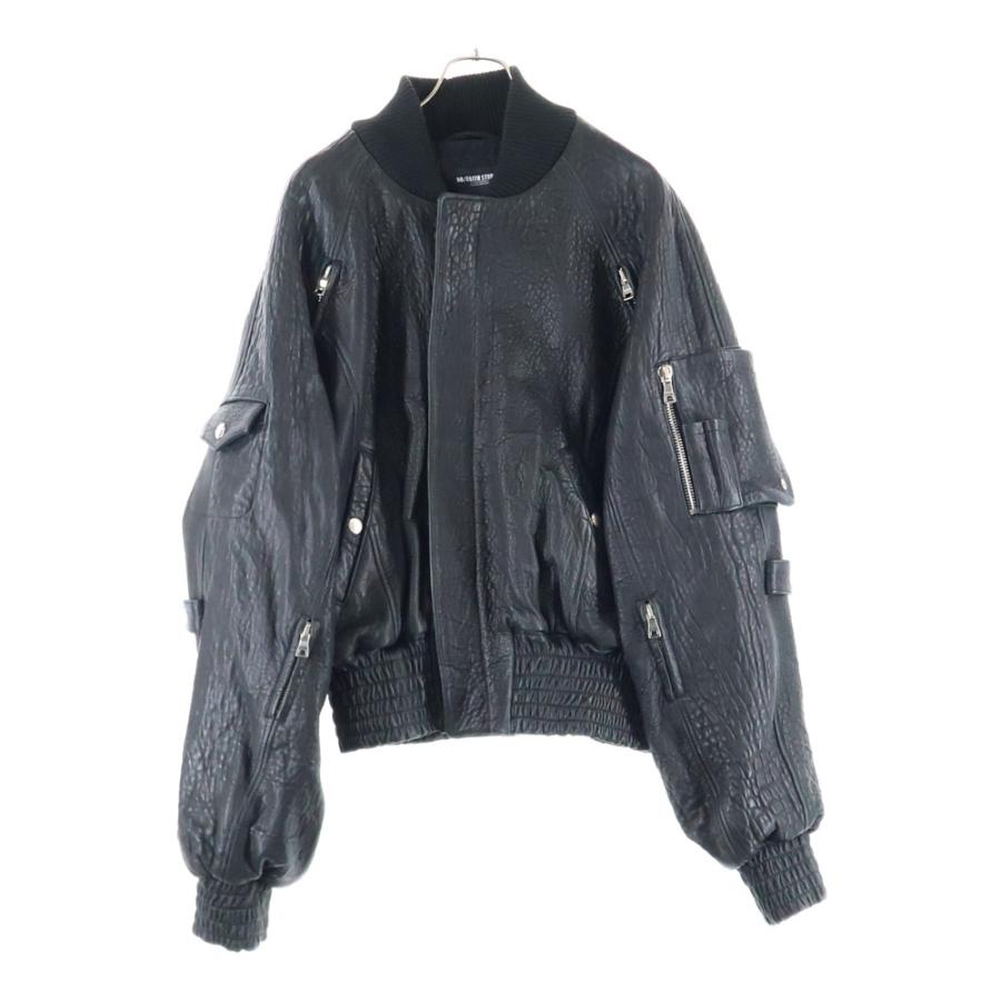 NO/FAITH STUDIOS FLIGHT JACKET Sサイズ　正規品 NO/FAITH STUDIOS ノーフェイスストゥディオス FLIGHT LEATHER COTTON