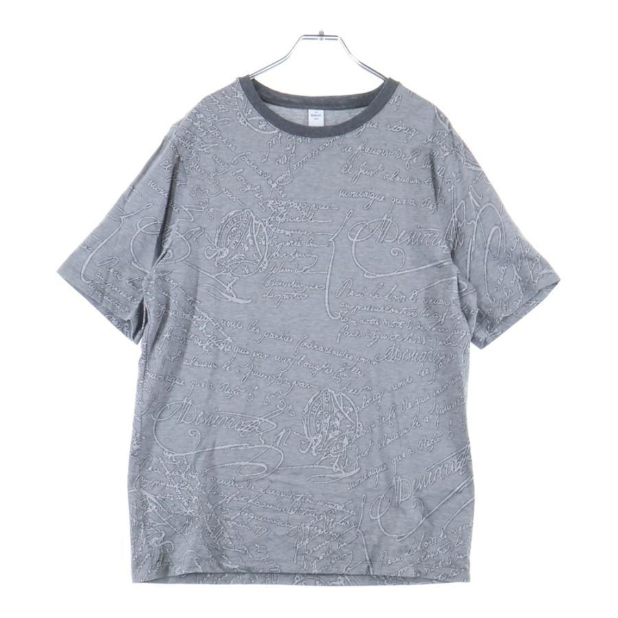 Berluti（ベルルッティ） スクリットジャガード 半袖Tシャツカットソー 