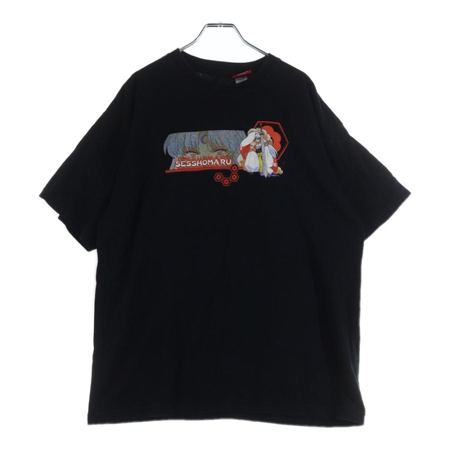 00s デッドストック　犬夜叉　vintage ヴィンテージ　Tシャツ VINTAGE ヴィンテージ 00S 犬夜叉 プリント 半袖Tシャツカットソー