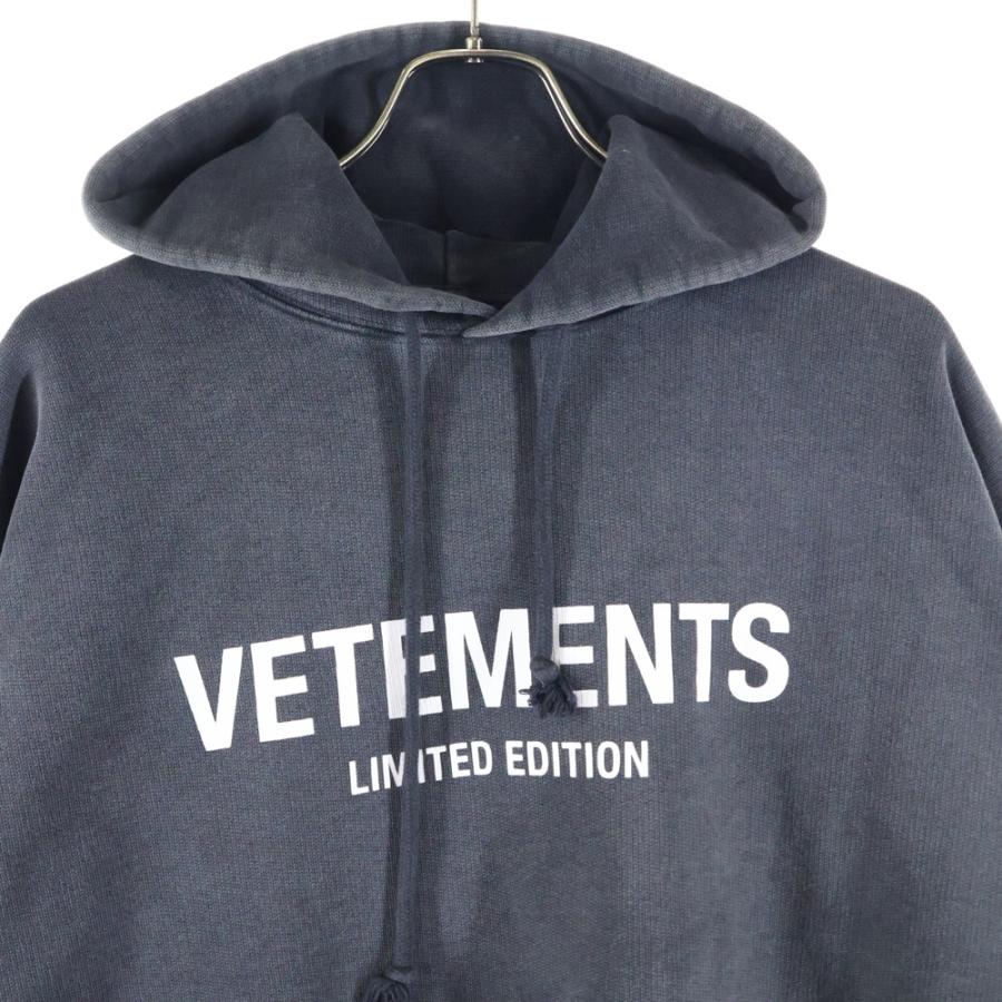 VETEMENTS（ヴェトモン） 23SS LOGO LIMITED EDITION HOODIE ロゴ