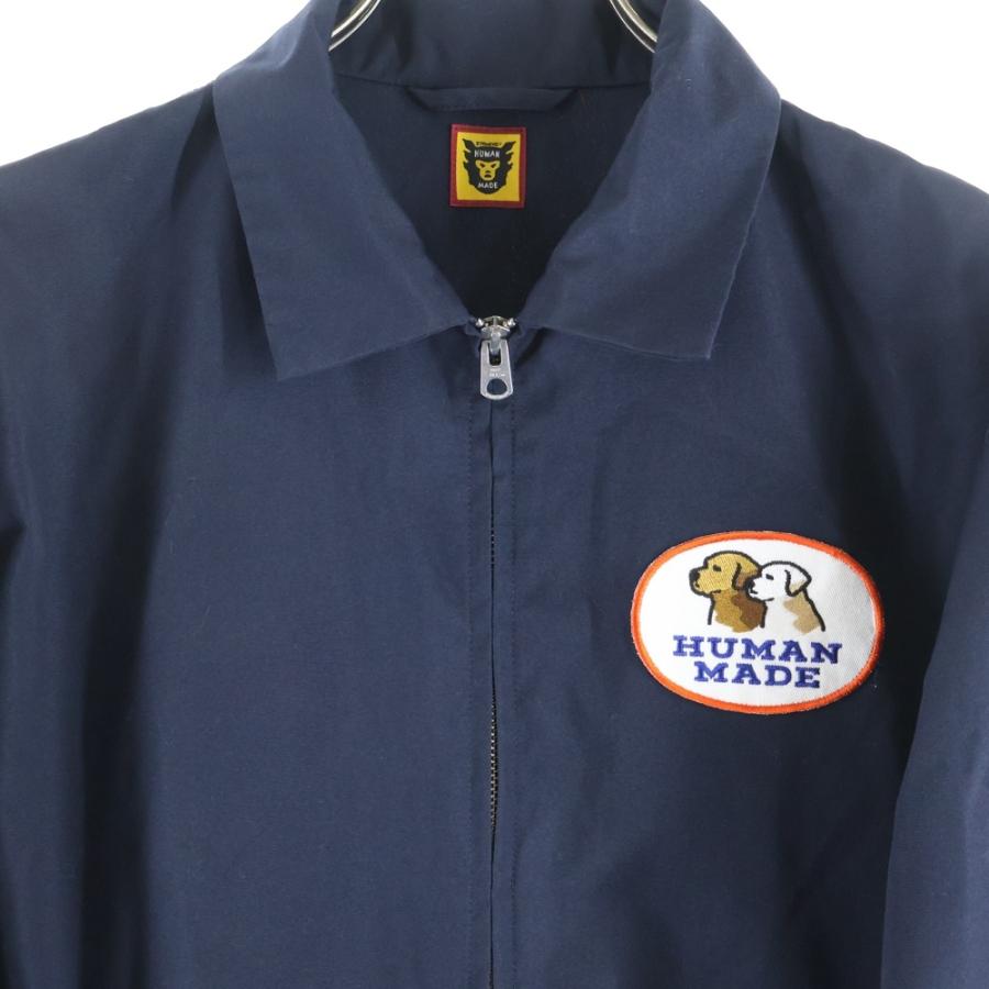 HUMAN MADE ヒューマンメイド ロゴワッペン ジップアップジャケット