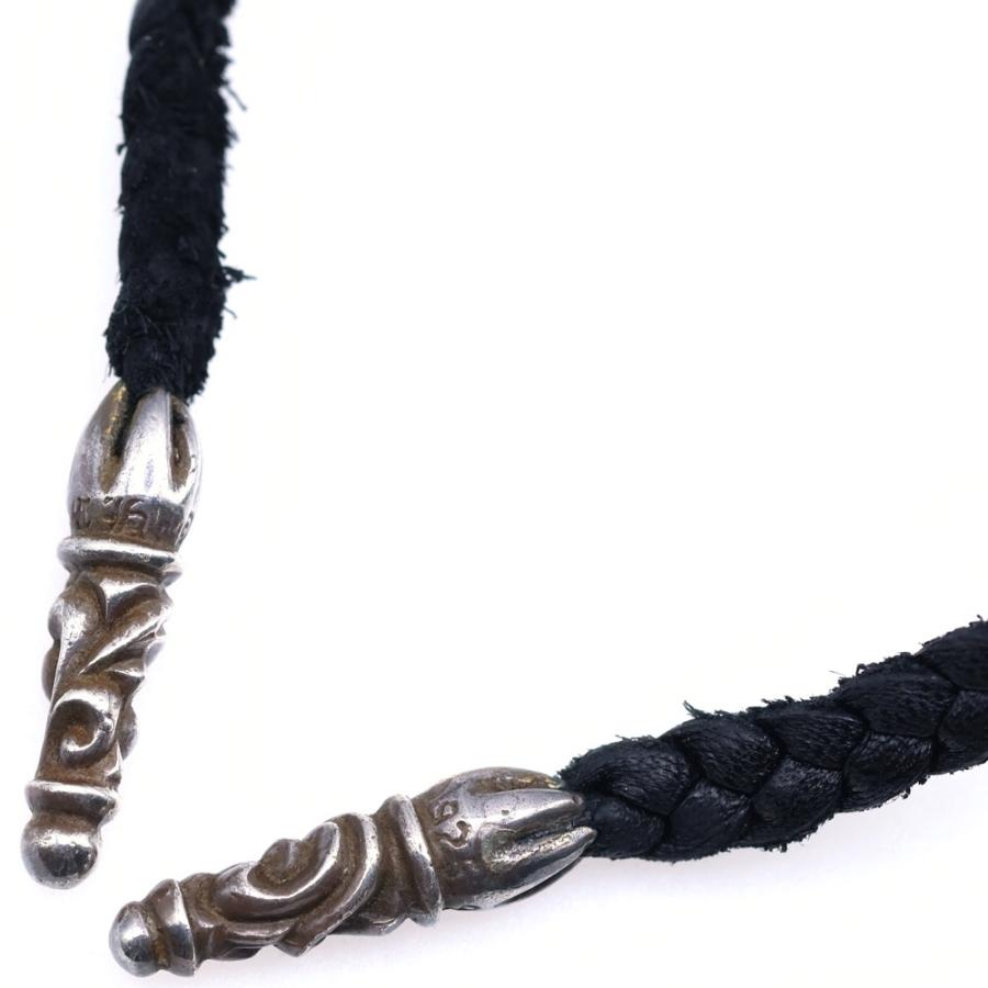 CHROME HEARTS（クロムハーツ） LEATHER BRAID スクロールレザー