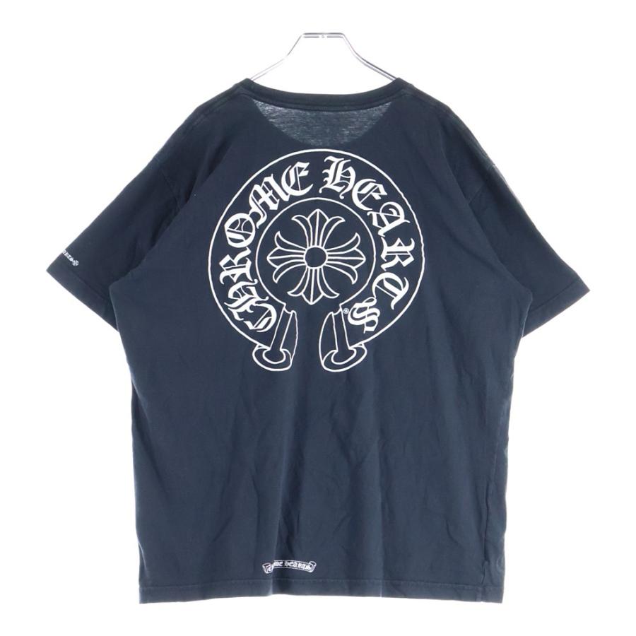 【美品】Chrome Hearts キッズ Tシャツ 半袖 ホースシュー 2T CHROME HEARTS（クロムハーツ） Horseshoe Tee ホースシューロゴ