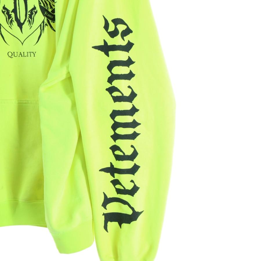 VETEMENTS（ヴェトモン） 21AW BLACK LABEL Logo Hoodie ロゴ