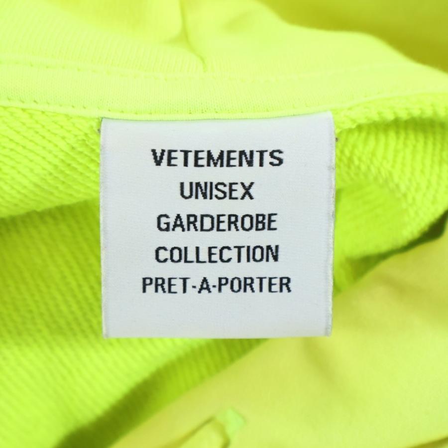 VETEMENTS（ヴェトモン） 21AW BLACK LABEL Logo Hoodie ロゴ