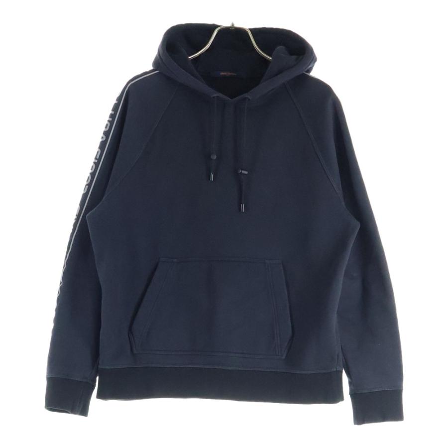 ルイ・ヴィトン ブラック パーカー 中古・古着通販】LOUIS VUITTON (ルイ ヴィトン) シグネチャーロゴ