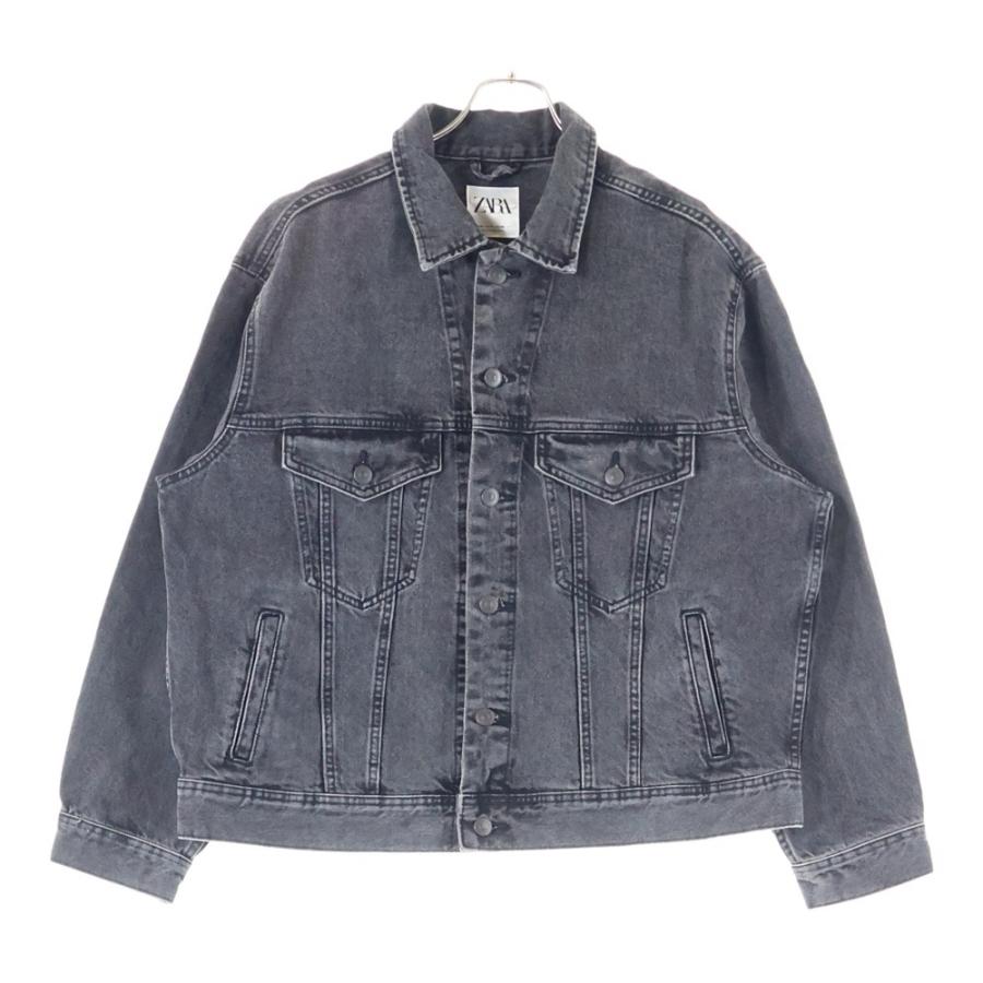 ZARA（ザラ） ウォッシュデニムジャケット トラッカージャケット