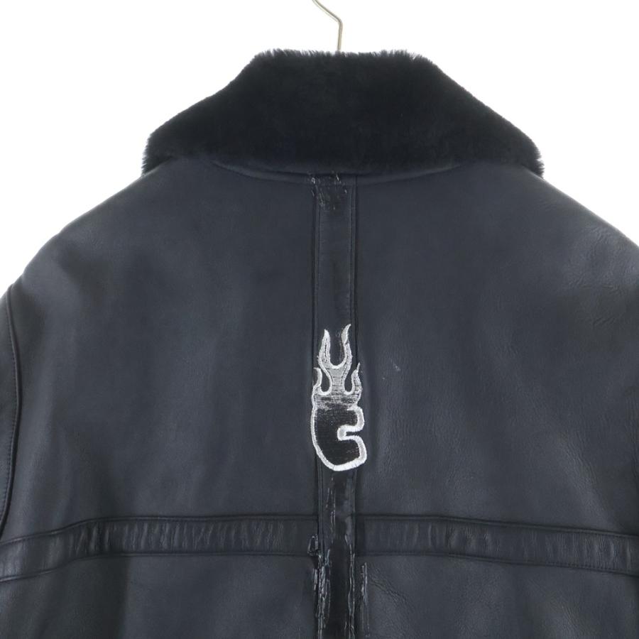 cvtvlist カタリスト Logo Embroidery Shearling Jacket ロゴ刺繍