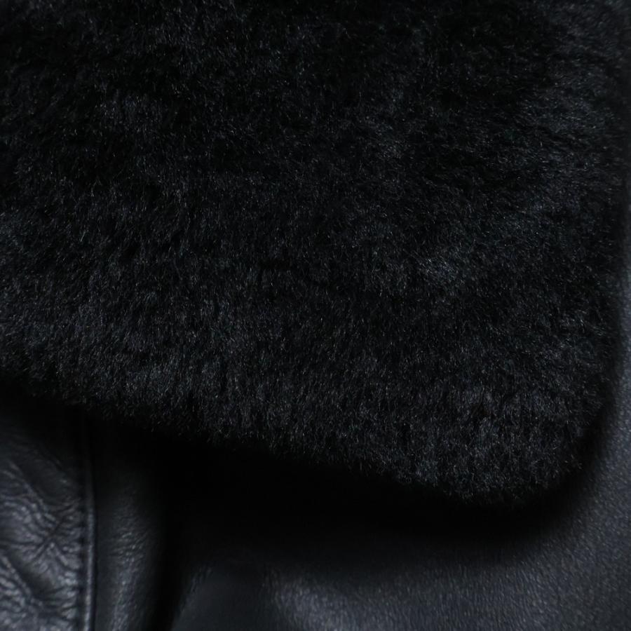cvtvlist カタリスト Logo Embroidery Shearling Jacket ロゴ刺繍