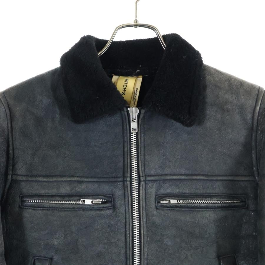 UNDERCOVER（アンダーカバー） 魔女期 裏地ボア レザームートン