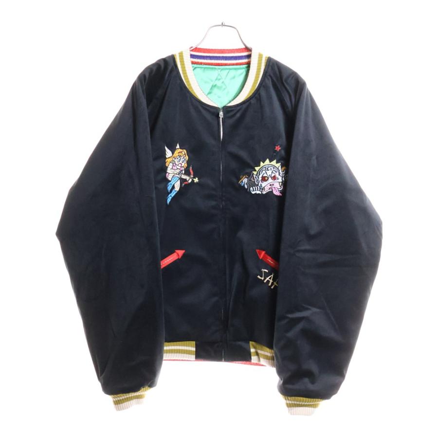 SAPEur サプール ×ビックリマン バーシティリバーシブルジャケット