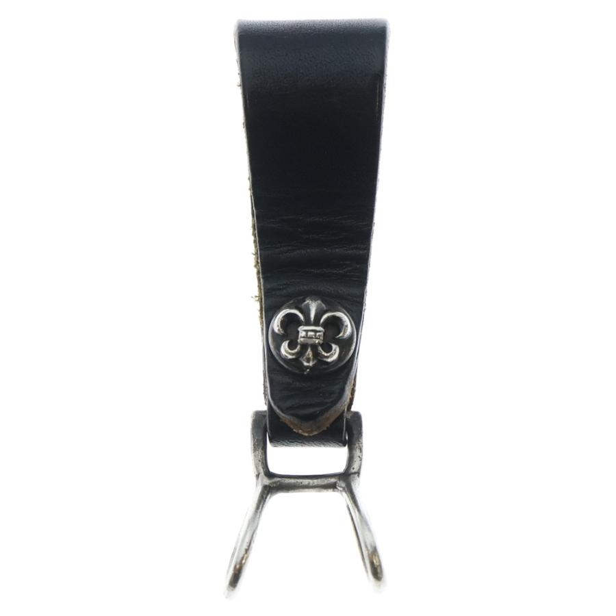 CHROME HEARTS クロムハーツBELT LOOP フレア ボタンレザー CHROME HEARTS（クロムハーツ） BELT LOOP BSフレアボタンレザーベルト