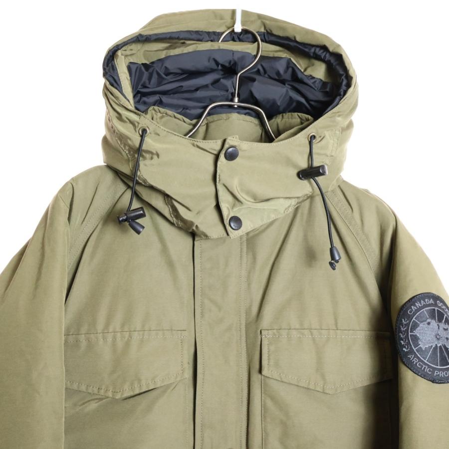【カナダグース】ダウンジャケット（カーキ）【銀座SIX店購入】 CANADA GOOSE（カナダグース） フード付き ダウンジャケット カーキ