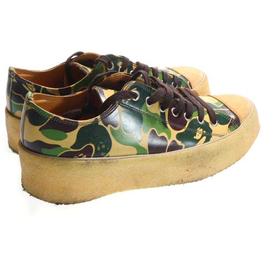 A BATHING APE × E COX エイプ ジョージコックス A BATHING APE（アベイシングエイプ） ×GEORGE COX クレープソール