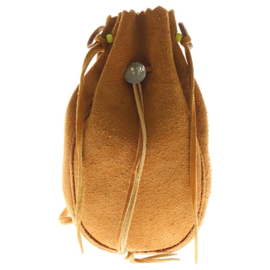 goro's（ゴローズ） コンチョ マチ付き 巾着ポーチ ショルダーバッグ