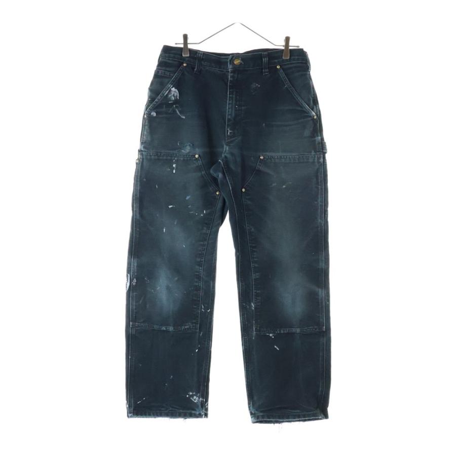 Carhartt ダブルニー 鬼フェードブラック ペインターパンツ カーハート Carhartt（カーハート） Double Knee ダブルニー ペインターパンツ