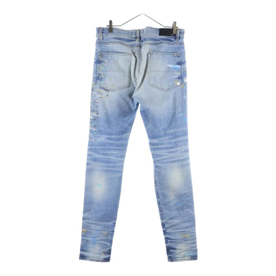 AMIRI（アミリ） ペンキ加工 ダメージ加工デニム インディゴ : BRING