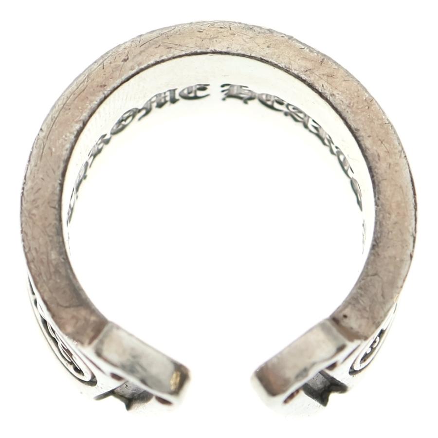 クロムハーツ LG SCROLL LABEL ラージスクロールラベル リング CHROME HEARTS（クロムハーツ） LG SCROLL LABEL ラージスクロール