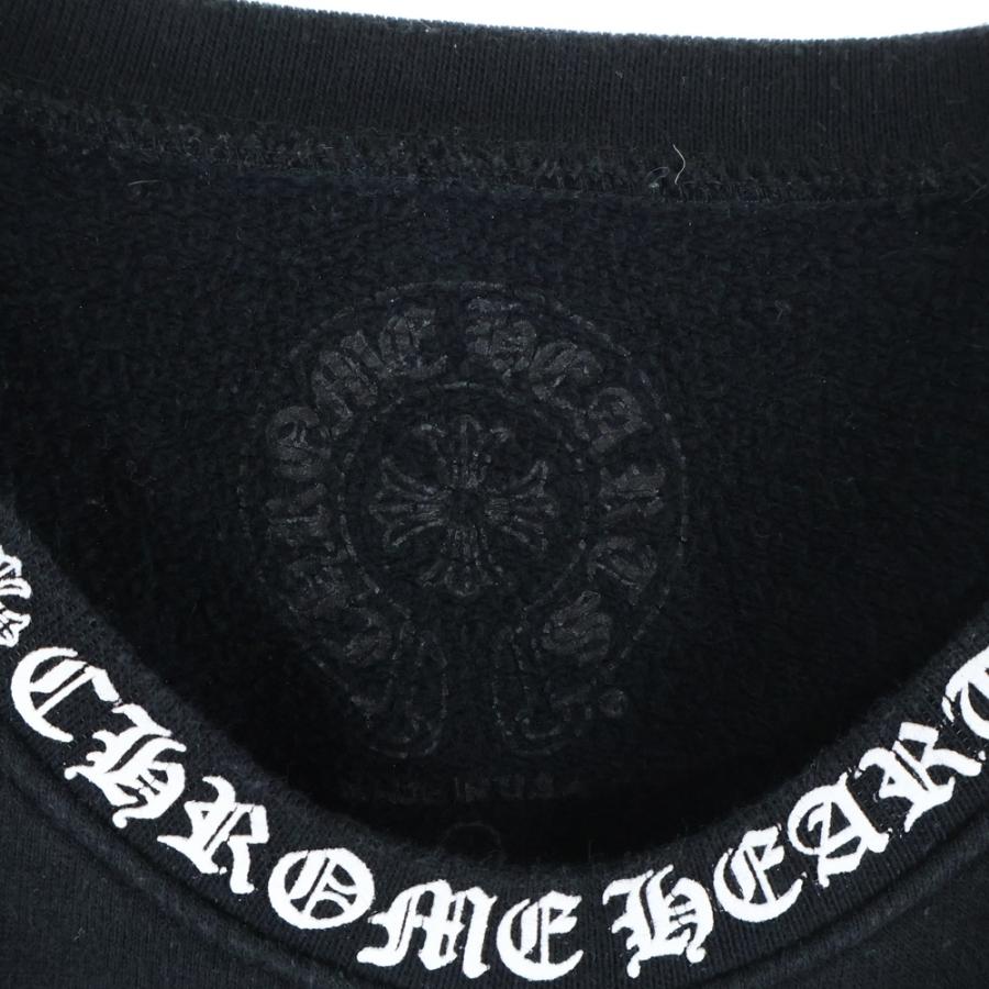 CHROME HEARTS（クロムハーツ） Neck Logo Crewneck Sweatshirt