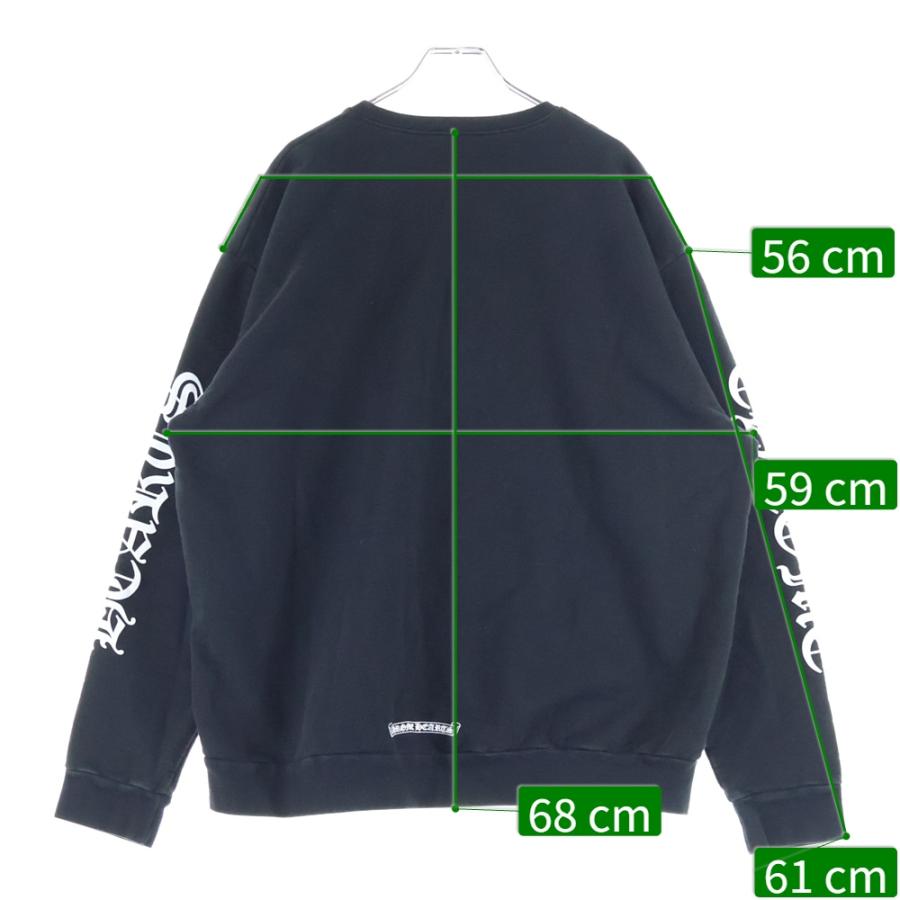 CHROME HEARTS（クロムハーツ） Neck Logo Crewneck Sweatshirt