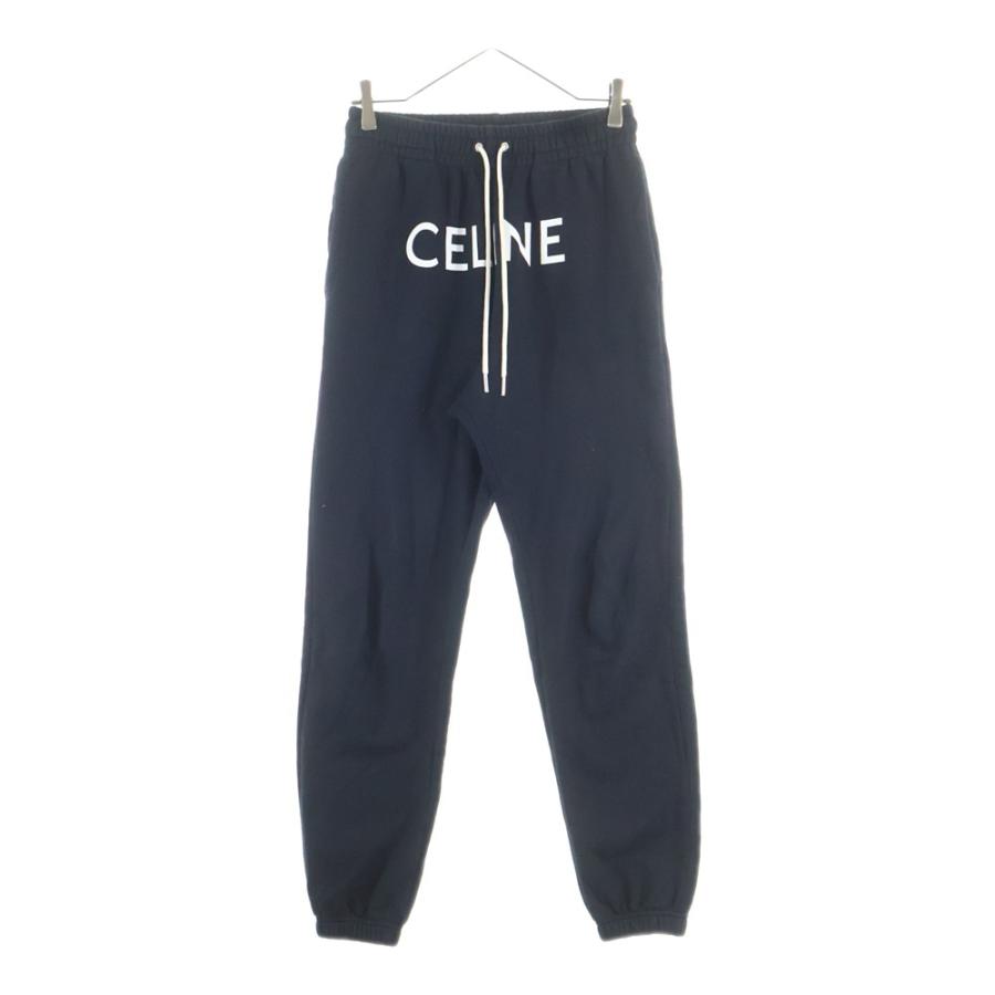 CELINE（セリーヌ） フロントロゴ ジョガーパンツ ブラック 2Z056670Q