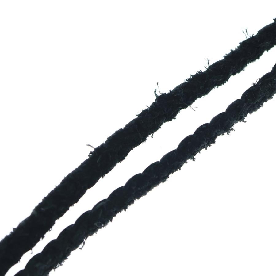 CHROME HEARTS（クロムハーツ） LEATHER BRAID SCROLL ネックレス