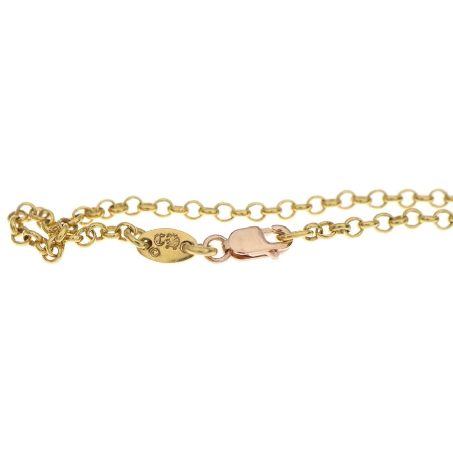 CHROME HEARTS（クロムハーツ） 22K NECKCHAIN R18 ロールチェーン 