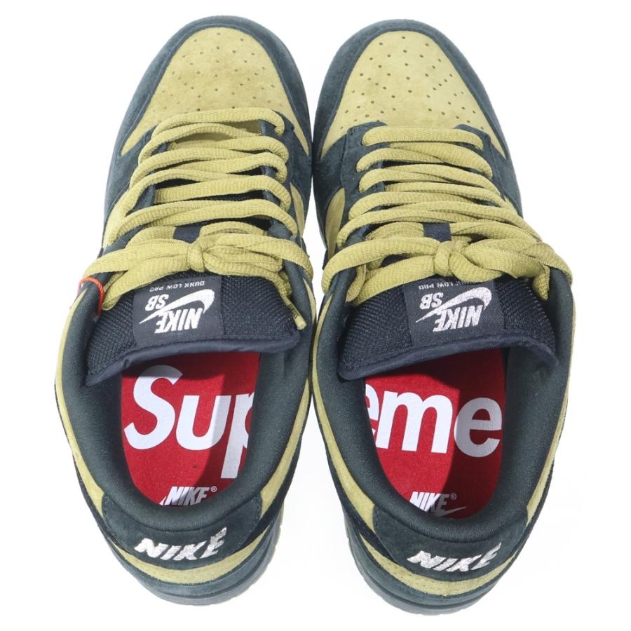 Nike SB ナイキエスビー ×Supreme Dunk Low Camper Green HQ8487-300
