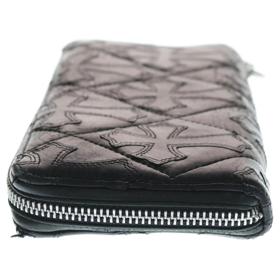 CHROME HEARTS（クロムハーツ） REC F ZIP QUILTED WALLET セメタリー