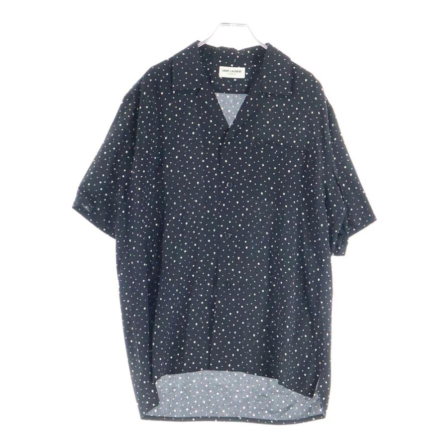 Saint Laurent Paris ストレッチ シャツ カサンドラ オーバーシャツ（コットン） ベージュ | Saint Laurent