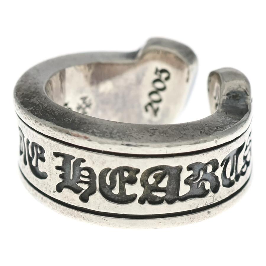 CHROME HEARTS クロムハーツ LG SCROLL LABEL ラージスクロールラベル リング シルバーBCA383 CHROME HEARTS（クロムハーツ） LG SCROLL LABEL ラージスクロール