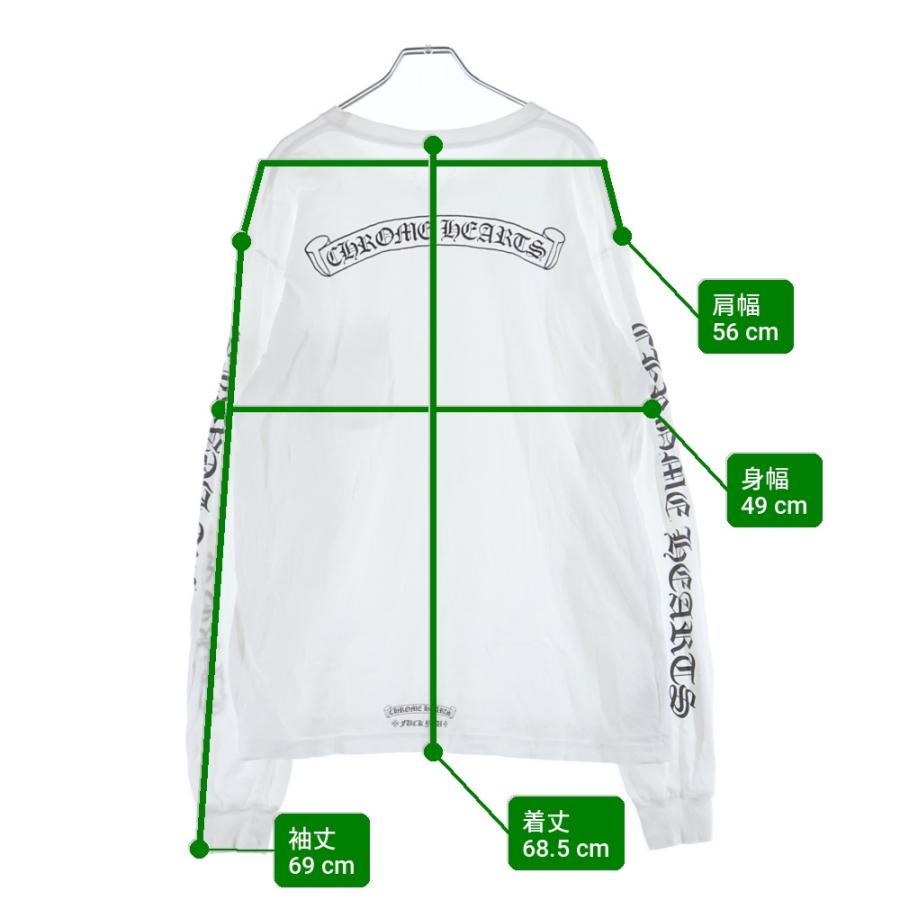 CHROME HEARTS（クロムハーツ） CH SCROLL LABEL FUCKYOU L/S