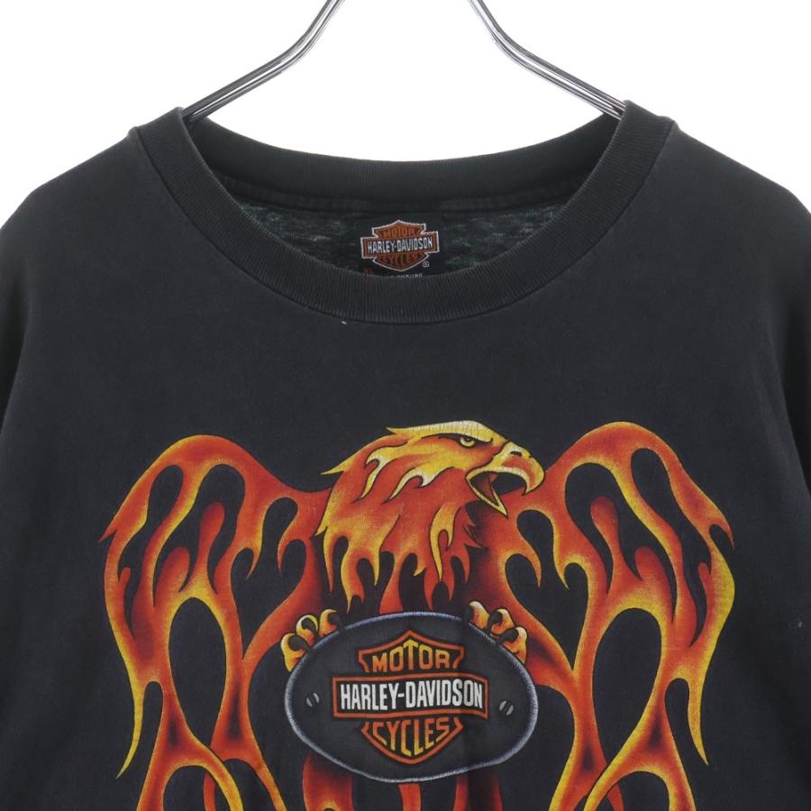 し*け様 Harley Davidson ロンT flame fire Harley Davidson（ハーレー・ダビッドソン） VINTAGE 00s FIRE FLAME L