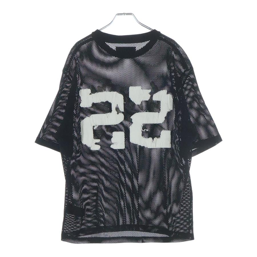 AMIRI（アミリ） 22 MESH ベースボール メッシュシャツ ブラック