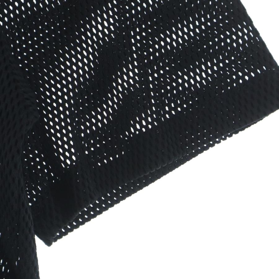 AMIRI（アミリ） 22 MESH ベースボール メッシュシャツ ブラック