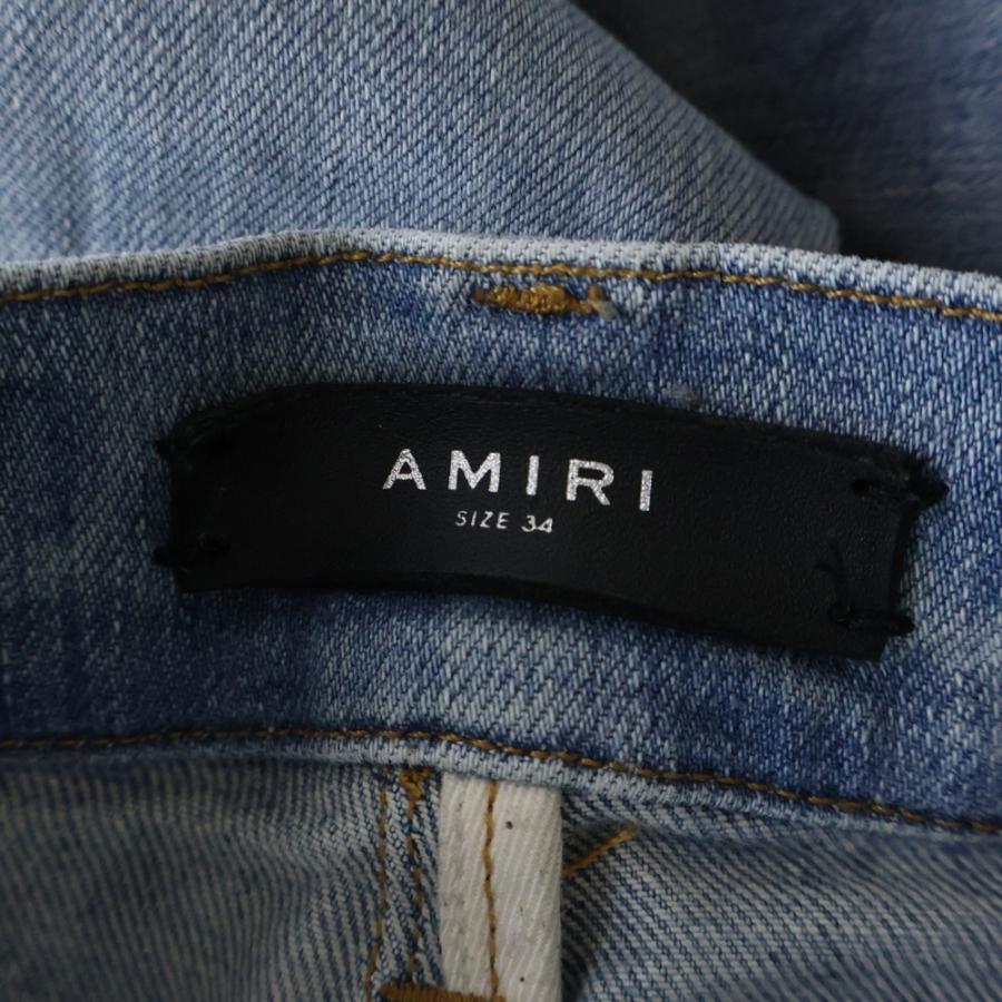 AMIRI（アミリ） QUILT ART PATCH パッチワーク スキニーデニムパンツ