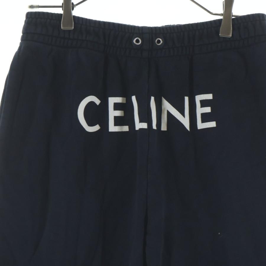 CELINE セリーヌ ロゴ スウェット ジョガーパンツ ブラック 56670Q_2