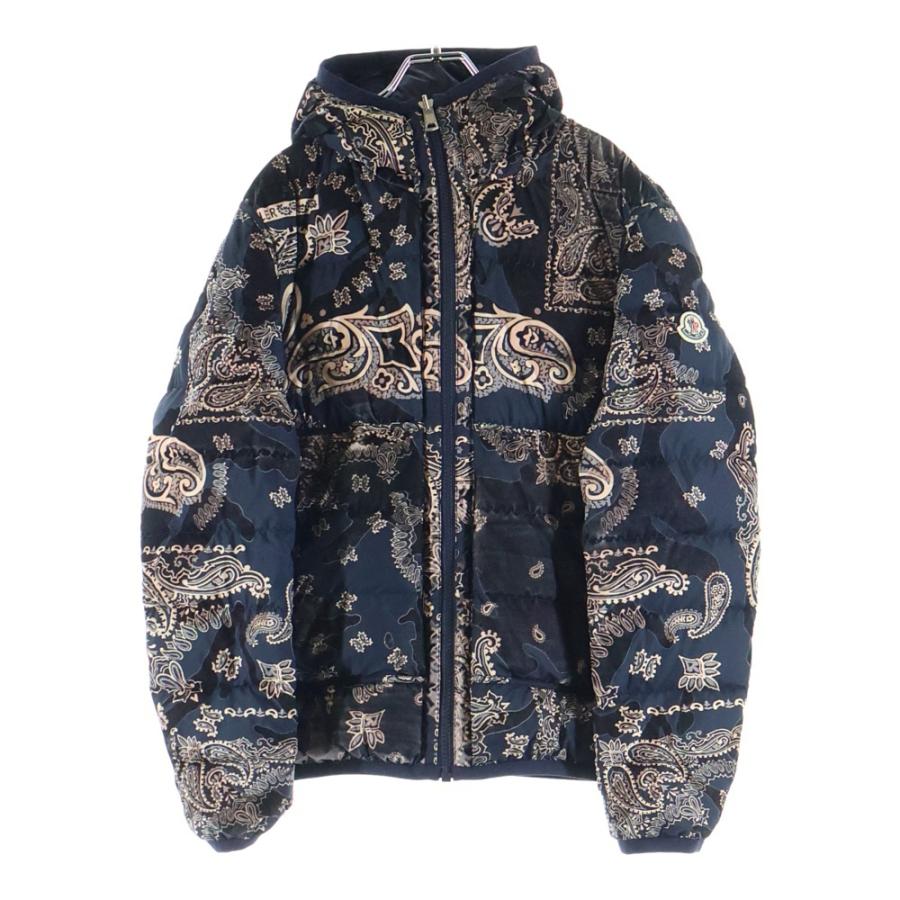 MONCLER（モンクレール） FREVILLE ペイズリー柄 リバーシブル ダウン