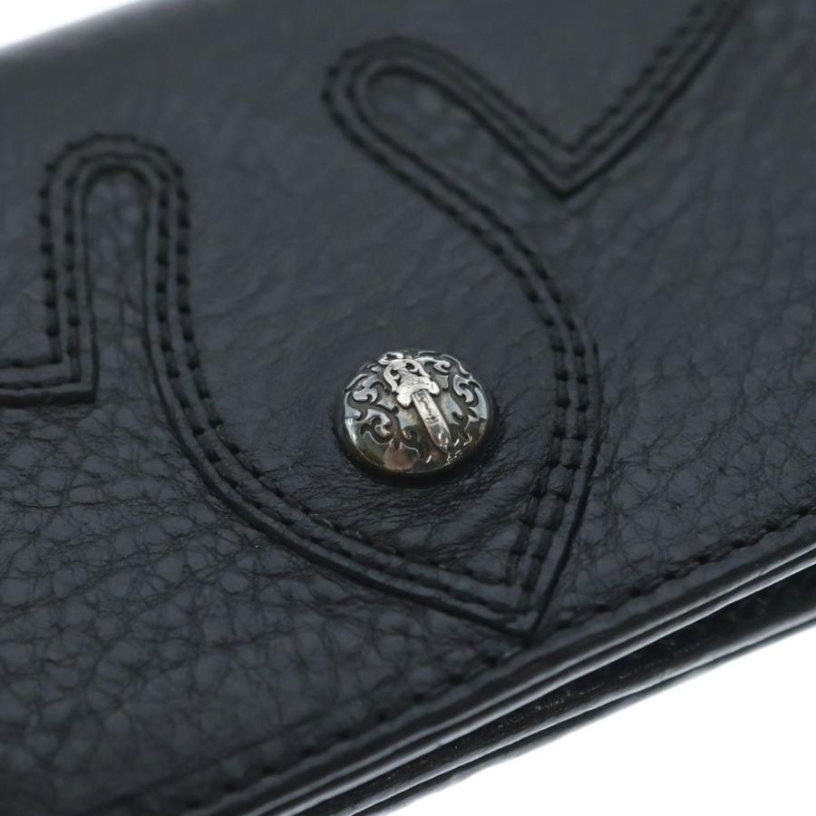 CHROME HEARTS（クロムハーツ） FLERKNEE CARD CASE フレアニーレザー