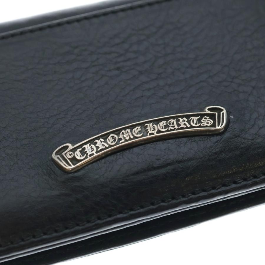 CHROME HEARTS（クロムハーツ） FLERKNEE CARD CASE フレアニーレザー