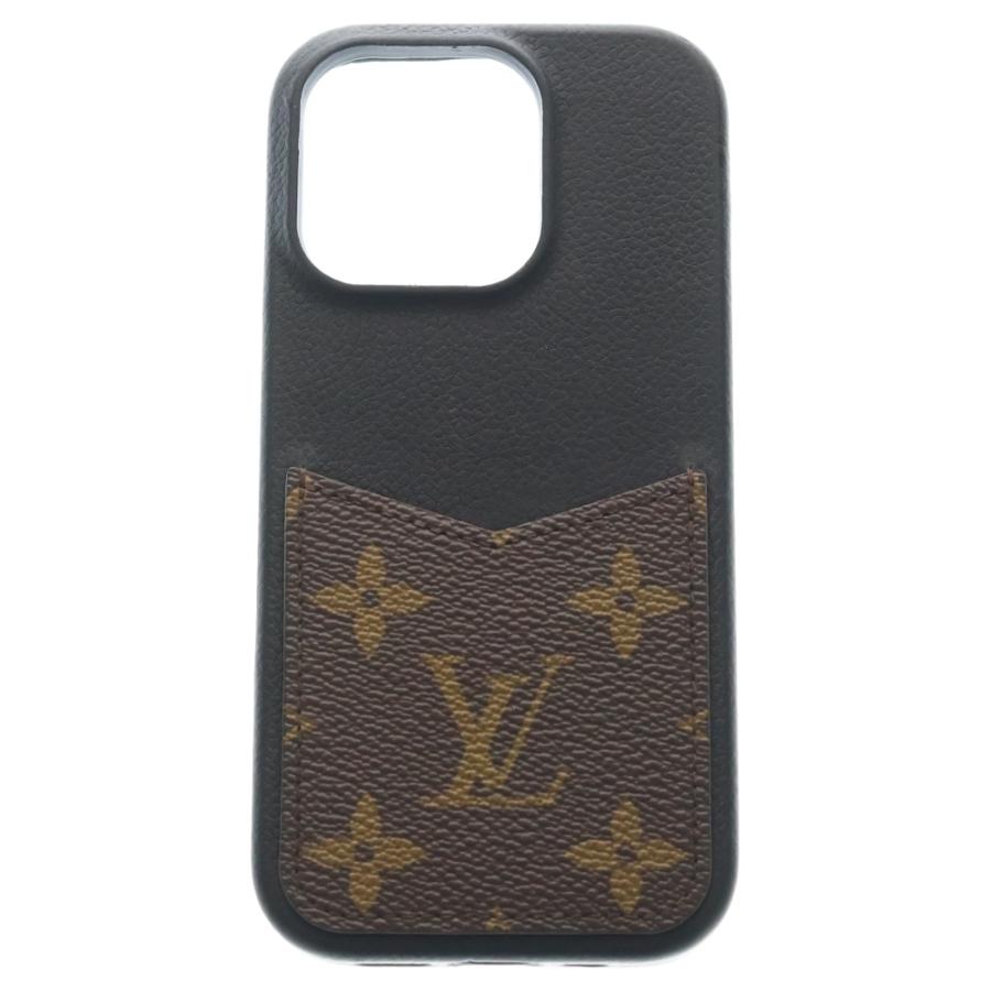 美品 ルイヴィトン iPhone 15 pro ケース モノグラム バンパー LOUIS VUITTON（ルイ・ヴィトン） バンパー Iphone 15pro モノグラム