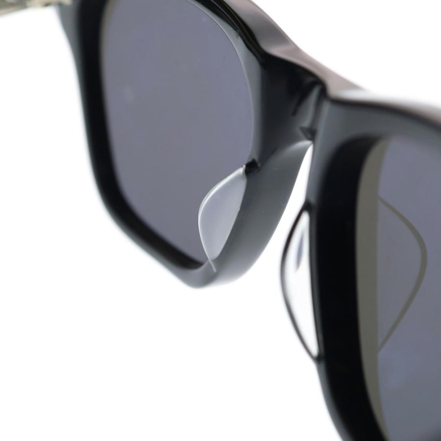 クロムハーツブラックフレーム サングラス クリアレンズ CHROME HEARTS（クロムハーツ） CLITTERATI スターテンプル クリア
