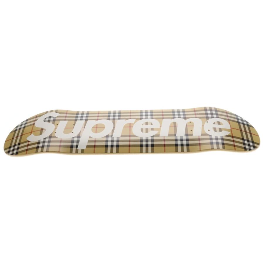 Supreme / Burberry Skateboard ベージュ Supreme Burberry Skateboard Deck 8.5” x 32.25” BEIGE | eBay