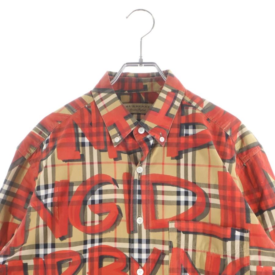 BURBERRY（バーバリー） ノバチェック 長袖シャツ 8002928 ベージュ